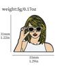 Taylor Swift Cartoon Enamel Pin Eyecatching Design Summer Collection 2023