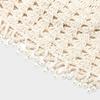 Fashion Hollowed Out Knitted Hat Pearl Fringed Breathable Beret Cap Round Beads Woven Hat For Women