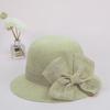 New versatile fashion bow fisherman hat children's summer basin hat foldable sunshade top hat