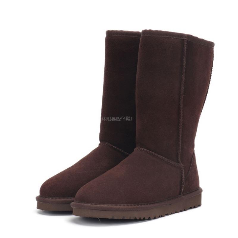 5815 Tall Snow Boots Women's Fleece Thickened Sangpo Snow Cotton Women's Boots Snow Shoes Fluffy Boots Ug
