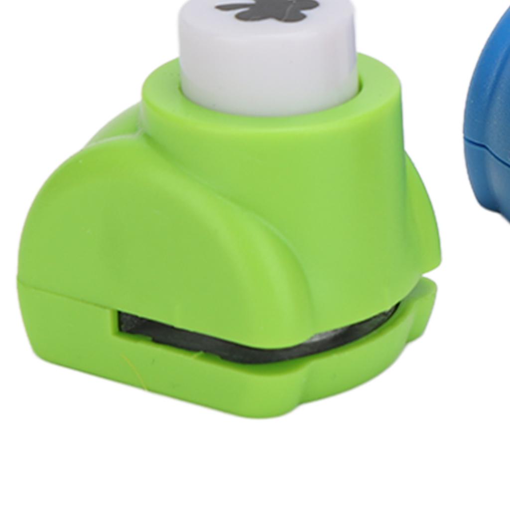 10 Stück Locher Verschiedene Muster Einfache Bedienung Tragbares Stanz-Bastelset für DIY-Bastelarbeiten Karten