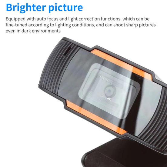 Web Camera Driver-free Lightweight 720P 1080P Delicate Image High-resolution Digital Webcam for Video