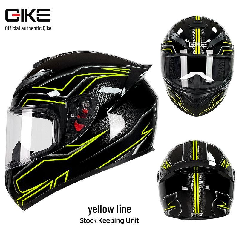 Riding K Unisex Bluetooth Motorcycle Helmet - Full Face, Winter & All-Season Safety for Electric Vehicles