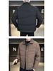 Men's Lightweight Down Shirt-Style Jacket - Autumn/Winter Lapel Outerwear