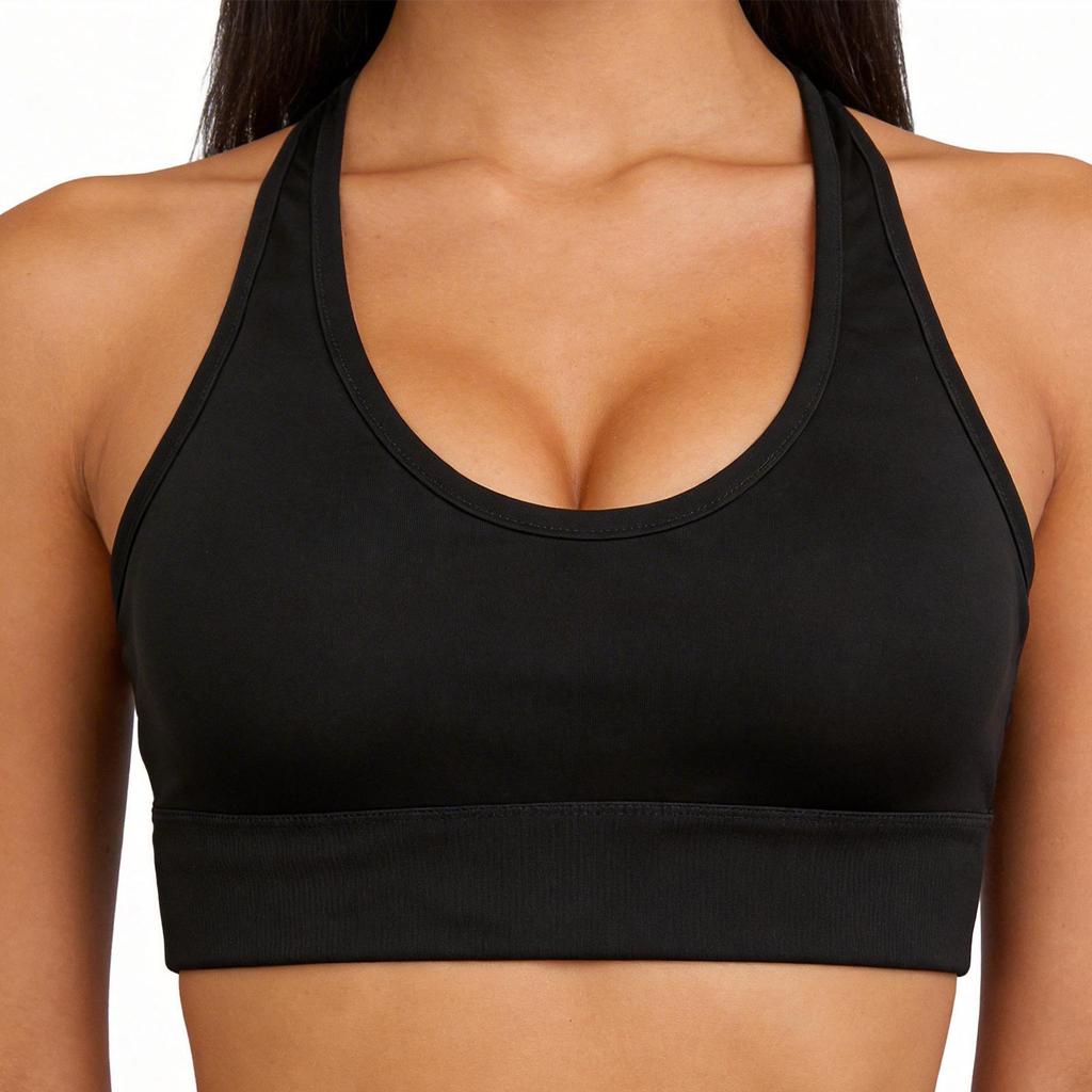 Zeriluna Cross Shock Absorption Sports Bra: Stable, Breathable, Quick-Dry Support for Full Bust.