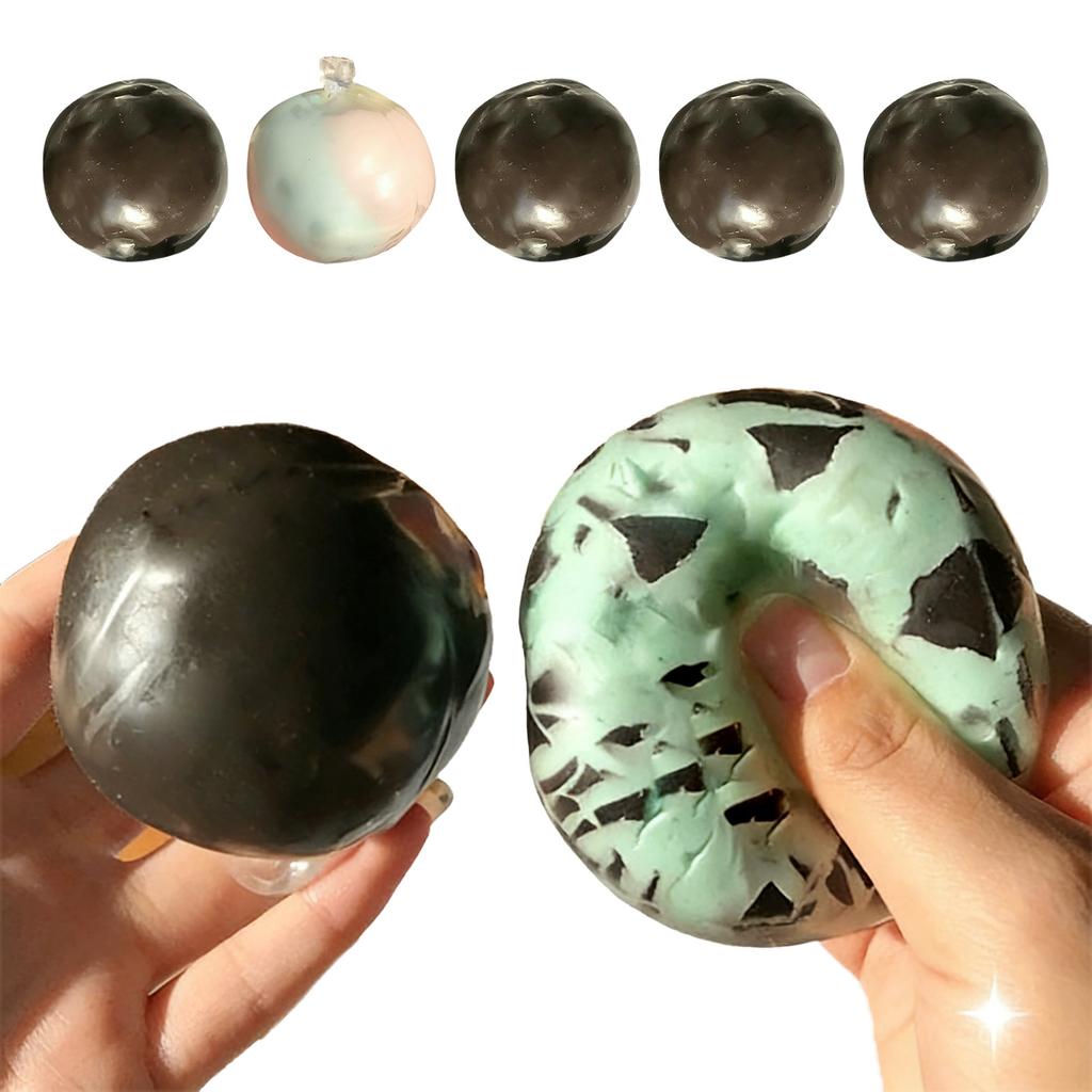 Sensory Fidget Toy Moldable Chocolate Design Squeeze Sensory Toys Squeeze Relax Ball Novelty Gift for Kids and Adults