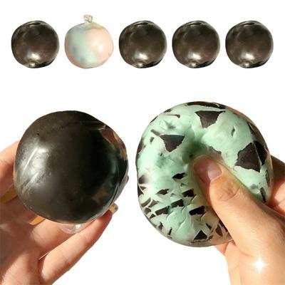 Sensory Fidget Toy Moldable Chocolate Design Squeeze Sensory Toys Squeeze Relax  Ball Novelty Gift for Kids and Adults