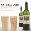 Korki do wina Standardowe Naturalne Miękkie Drewno Korki do Wina Wielokrotnego Użytku Stożkowe Zatyczki Uszczelniające Przenośne Korki do Butelek Piwa do Butelki Wina