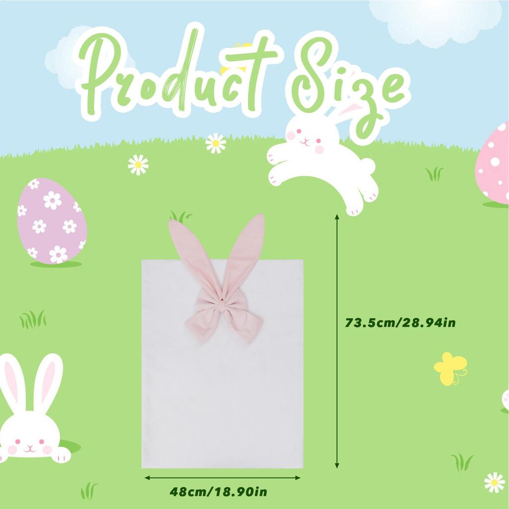 Easter Chair Back Cover Decorative Seat Protector Slipcovers Seat Covers For Chairs For Party Birthday Kitchen Home Apartment
