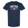 USA Fußball Bogen T-Shirt