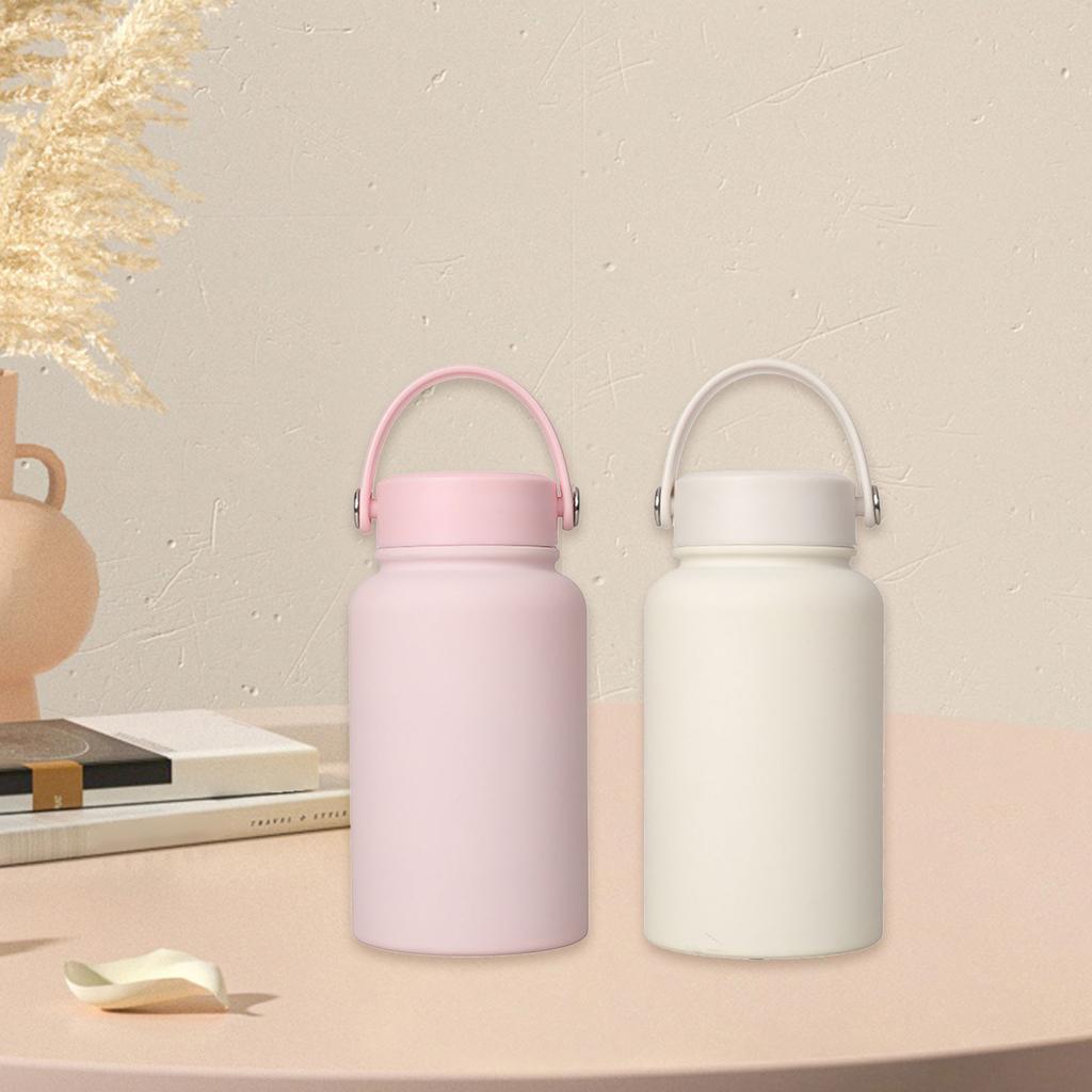 Durable Nonrust Steel Water Bottle 650ml Vacuum Insulated Large Capacity Wide Mouthes For Active Livelihoods