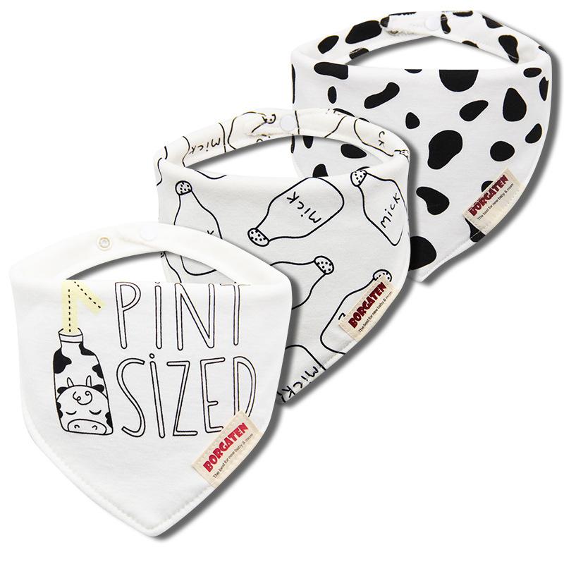 3 шт. Хлопковый детский шарф Муслиновая отрыжка Бандана Слюнявчики Новорожденный Мальчик Младенец Девочка Малыш Зимний Шарф Водонепроницаемый Слюнявчик