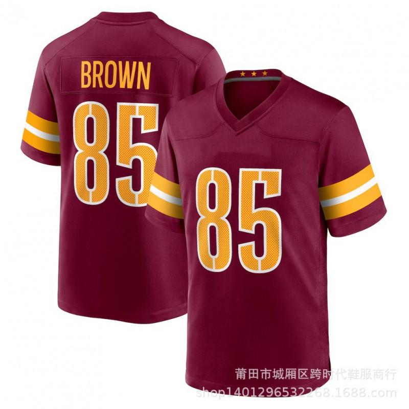 Washington Commanders NFL Football Jersey Terry McLaurin 17 Authentic Style Fan Apparel Men