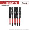 Hexagonal Anti-Slip S2 Alloy Steel Magnetic Screwdriver Bits for Electric Drills
