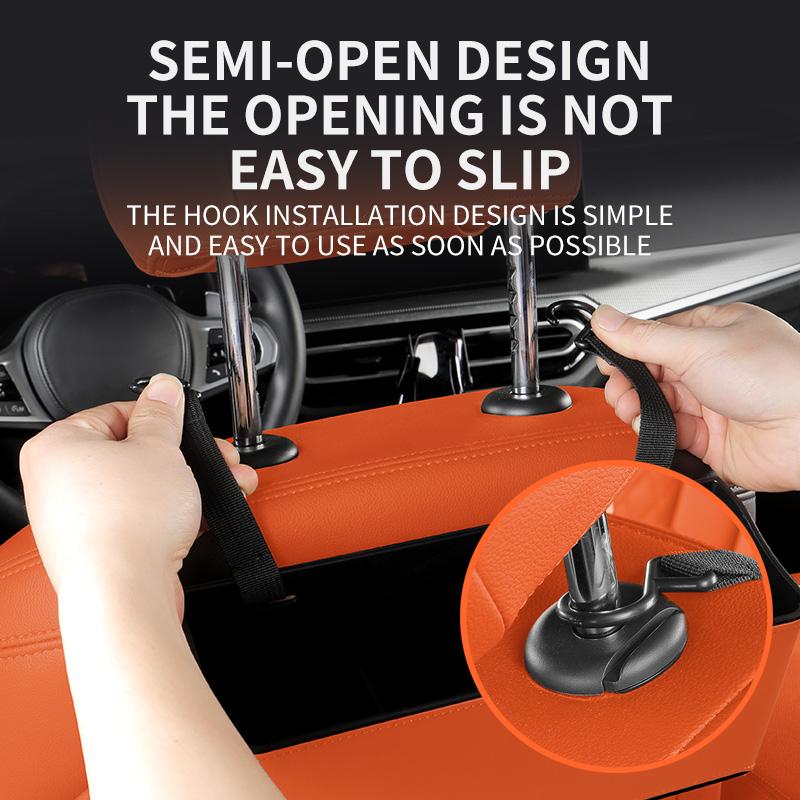 Car rear seat storage box, seat hook storage box, beverage and mobile phone storage box, car interior accessories