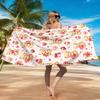 1pc Cute Teddy Bear Beach Towel Large Quick-drying Towel For Beach Pool Yoga Gym Relax at Home Towel Summer Gift for Friends