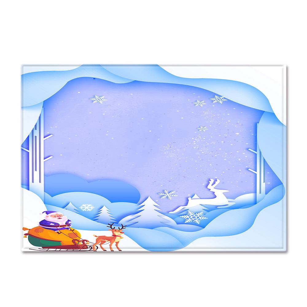 Christmas Living Room Floor Mat Bedroom Dining Room Carpet Carpet Doormat