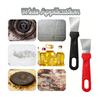 2pcs Kitchen Cleaning Spatulas, Scrapers for Range Hood, Pot Bottom, And Refrigerator Cleaning Tools, Multifunctional Spatula