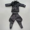 1:6 Jacket with Trouser Costume Retro Cosplay Realistic Long Sleeve Top Outfit Mini Apparel Suit for