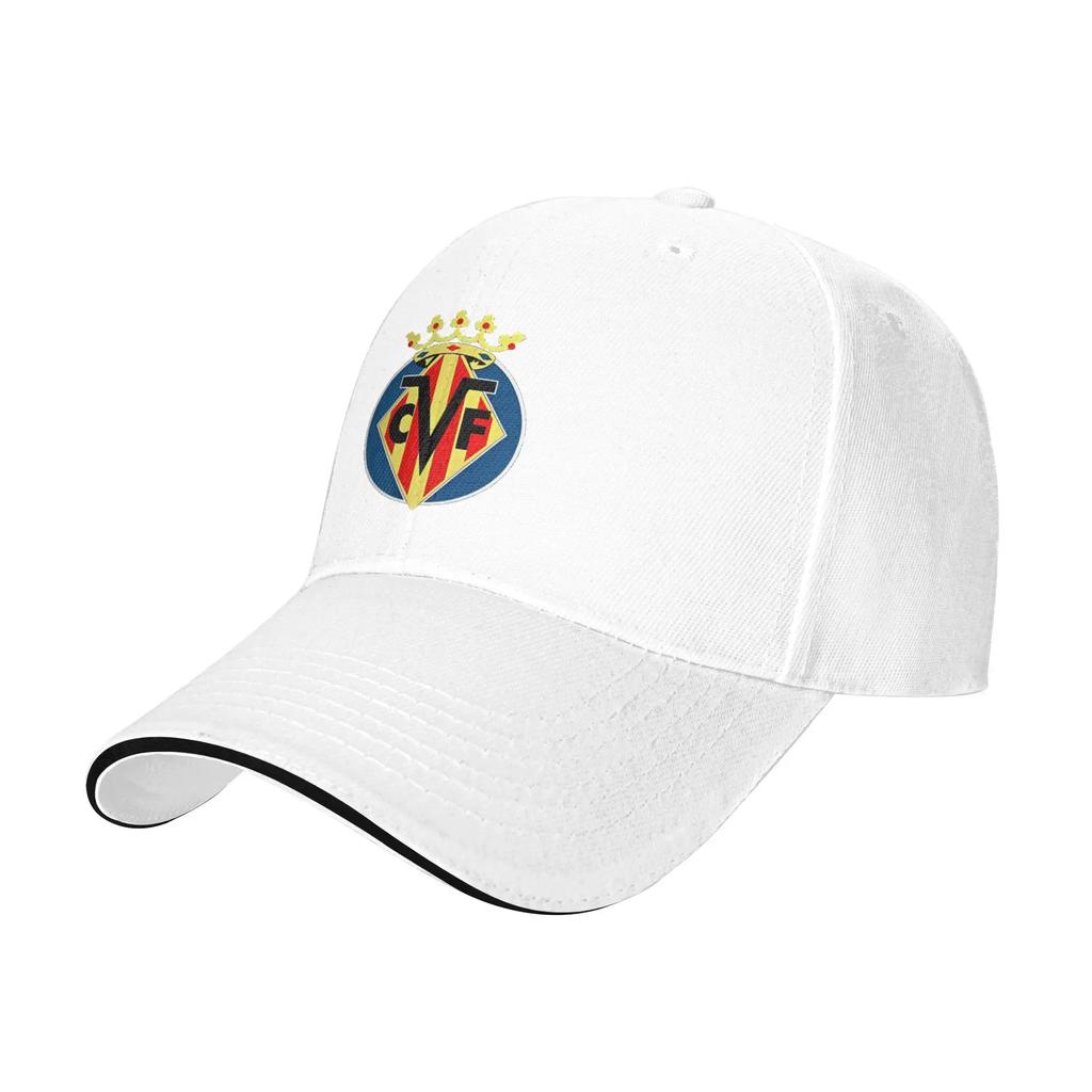 Berretto da Baseball Villarreal Cappello Trucker Retrò y2k Estivo per Coppia Donne Sport all'Aperto Berretti da Baseball