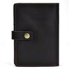 Luxury Designer Genuine Leather Travel Wallet Card Holder Coin Card Purse Real Leather Clip Purse Men Male Passport Holder