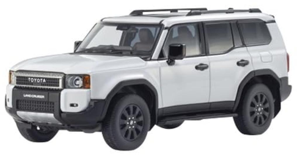 Kyosho Original Scale Toyota Land Cruiser 250 ZX First Edition White Pearl Finished Product KS03927PW1 1/43 (Platinum Mica)