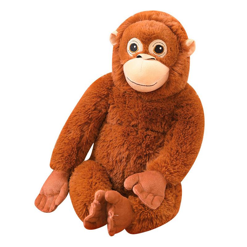 

1pc Home Decoration New Internet Celebrity Monkey Soothing Pillow Hello Doll Gorilla Plush Long Arm Monkey Doll
