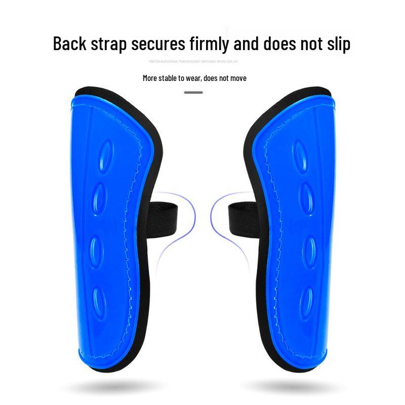 Thickened Anti-Collision Shin Guards for Adults and Kids - Football Training Calf Protectors with Bandage Insert