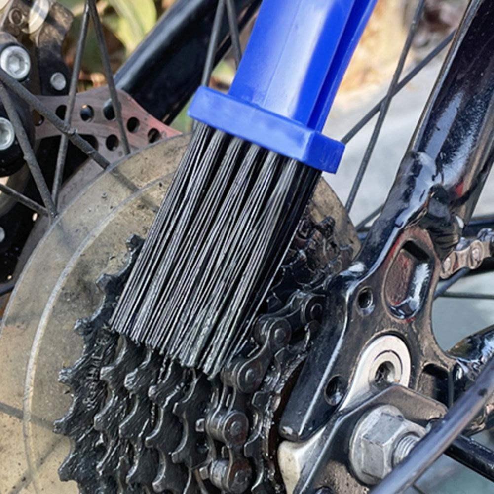Motorcycle Chain Lube Applicator Portable Motorcycle Chain Cleaning Tool Motorcycle Bike Chain Cleaner Tool for Motorcycle Bike
