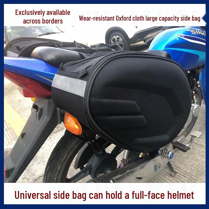 

Мотоциклетные кофры и рюкзак для шлема с дождевиком - Большая вместительная сумка для экипировки Oxford Cloth Customizable Logo