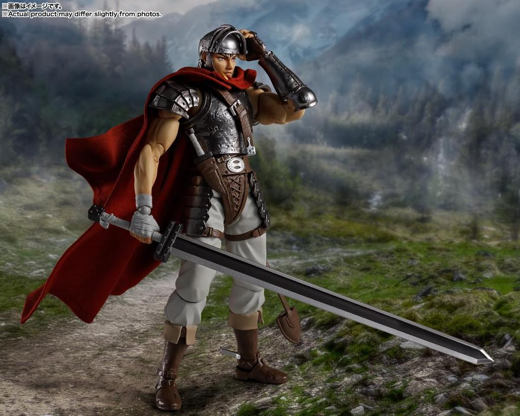 TAMASHII NATIONS S.H.Figuarts Berserk Guts (Band of the Hawk) Approximately 160mm PVC & ABS & Fabric Painted Movable Figure