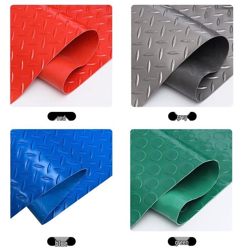 Jinsu Thickened Herringbone Anti-slip Rubber Floor Mat