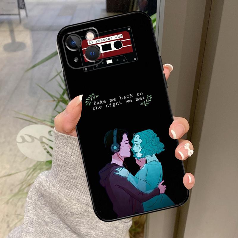 13 Thirteen Reasons Why Case For iPhone 17 Pro Max 16 15 13 12 11 14 Pro Max Plus 13 12 Mini 16e 17 Air Back Cover