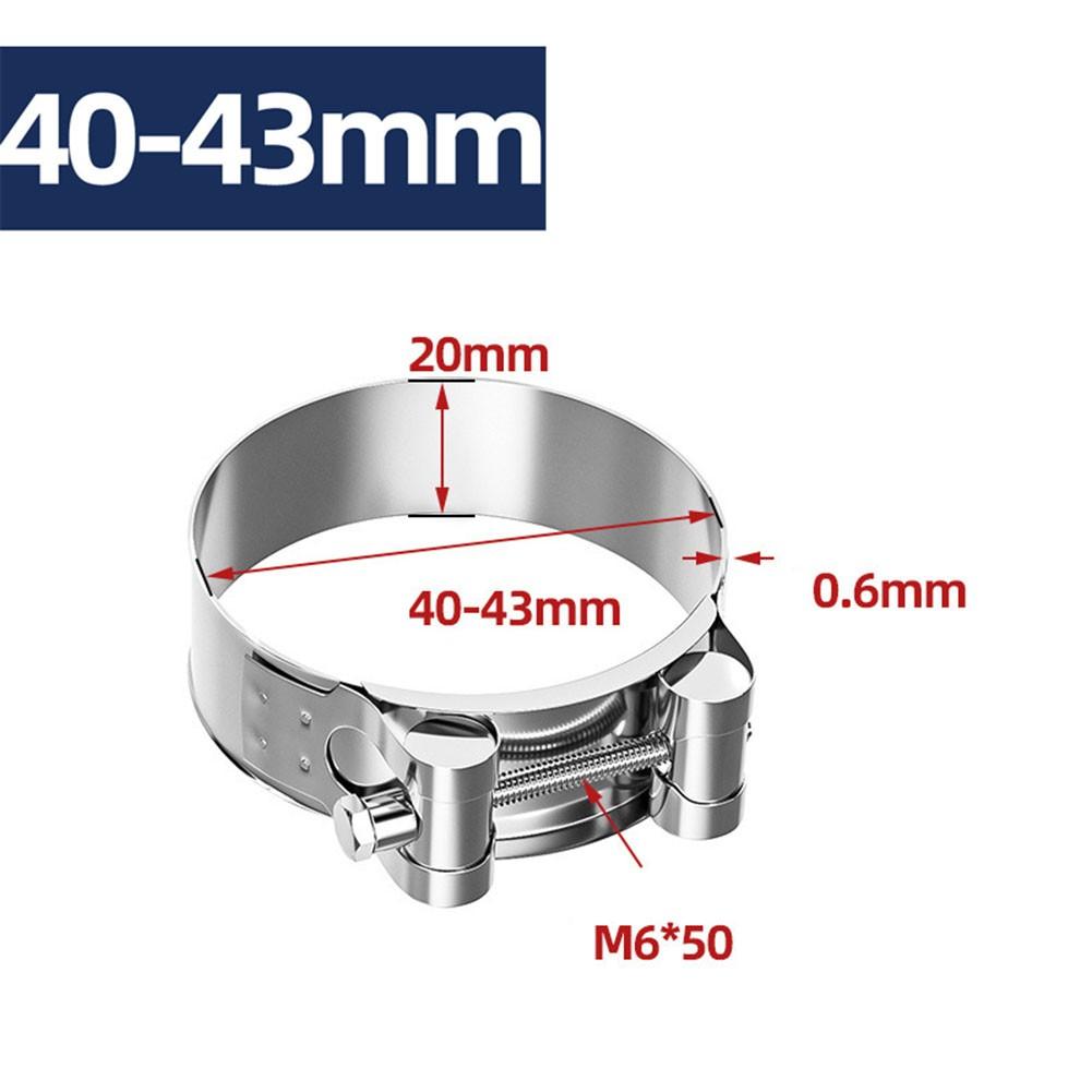 304 Hose Clamp Exhaust Water Pipe Clamp Stainless Steel Hose Clamp