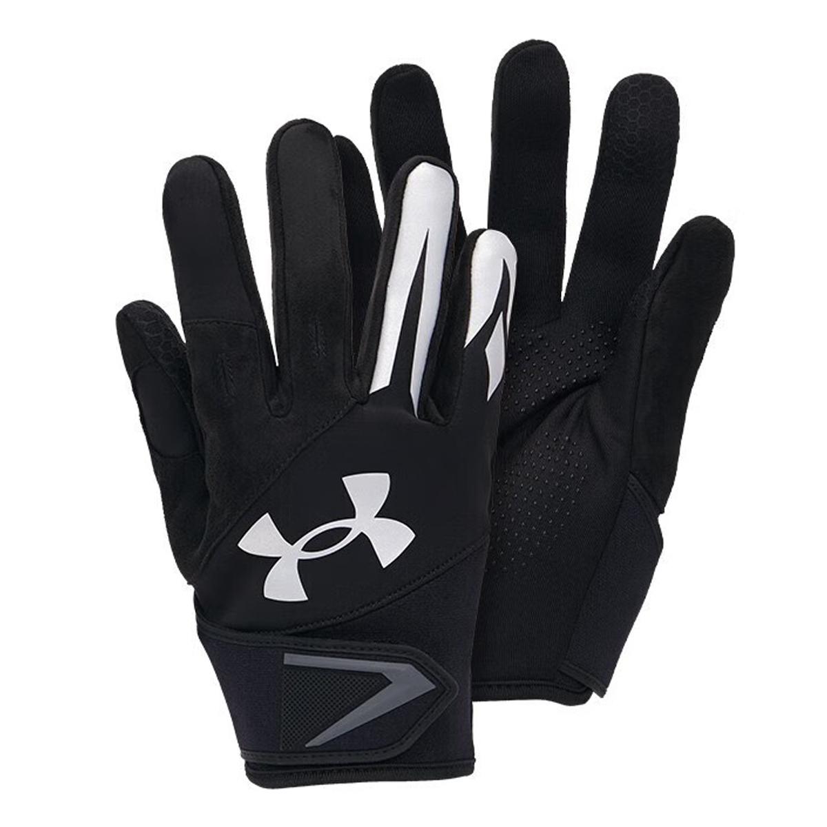 Under Armour Windproof And Waterproof, Touchscreen, Fleece Lined Fitness Gloves Unisex 23510401-009 L
