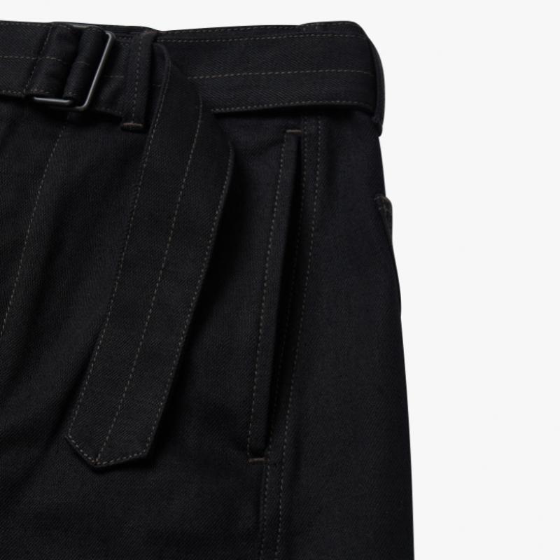 Lemaire Unisex Long Pants Twist Belted Ld1055 Bk999