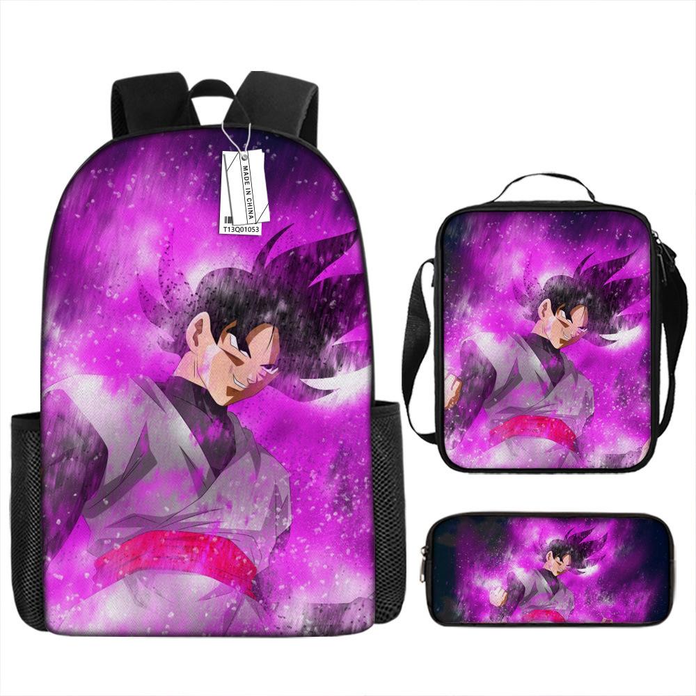 Summer School Bag Dragon Ball Animation Lunch Bag Elementary and Secondary School Backpack