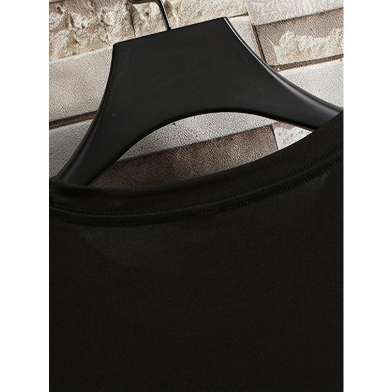 Mädchen Katze trinkt Boba Tee Aufdruck Rundhals Kurzarm T-Shirt