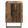 Nightstand with Drawers Reclaimed Wood Look 40 x 35 x 50 cm Particleboard