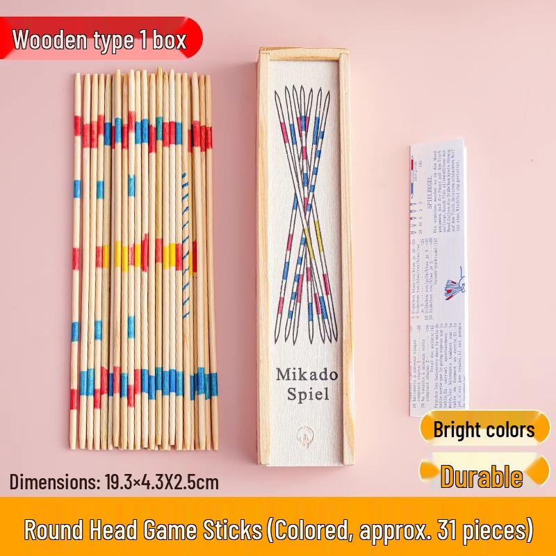 Children s Educational Pick-Up Sticks - 80s Nostalgia Interactive Toy