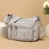 Fashionable Four-season Soft Leather Multi-compartment Multi-pocket High-end Multi-layer Single-shoulder Crossbody Bag