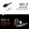 Hex Shank Drill Bit with Three-Jaw Chuck & Round Shank Extension for Electric Drill Grinder.