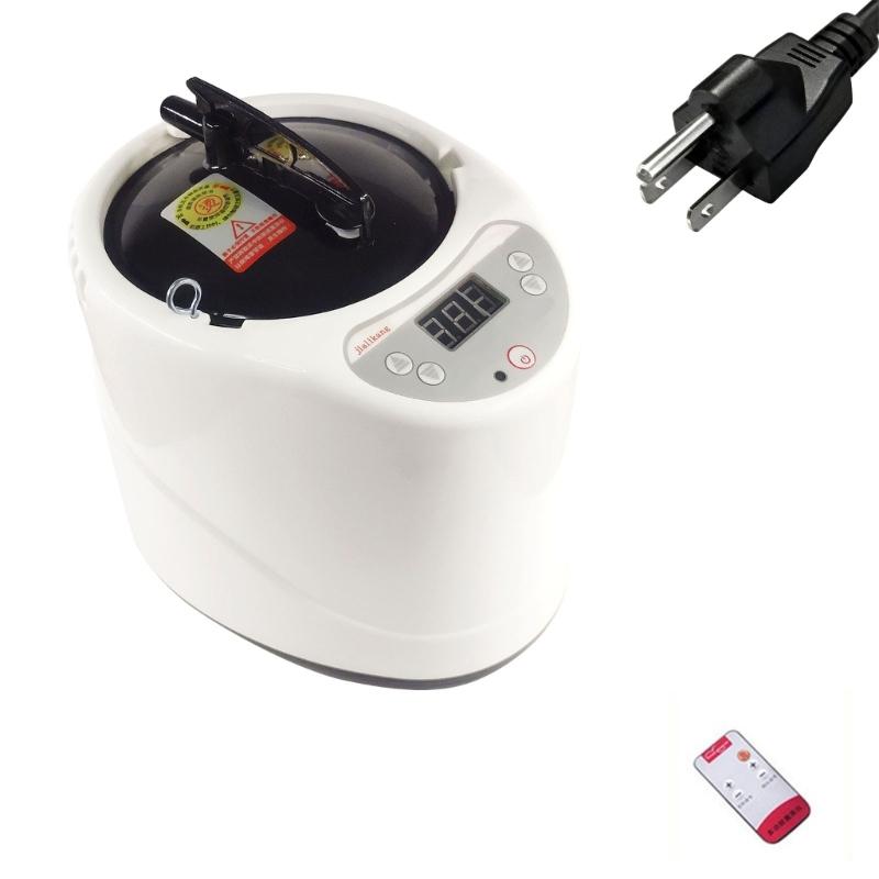 Efficient Transportable Steam Generator for Home Steambath Use with Rapid Warm Technology and Simple Design