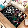 1PC Halloween Horror Thriller Carpet New Release! Rug for Living Rooms Bedrooms,Machines Washable Mat Gift for Boyfriend Son Dad
