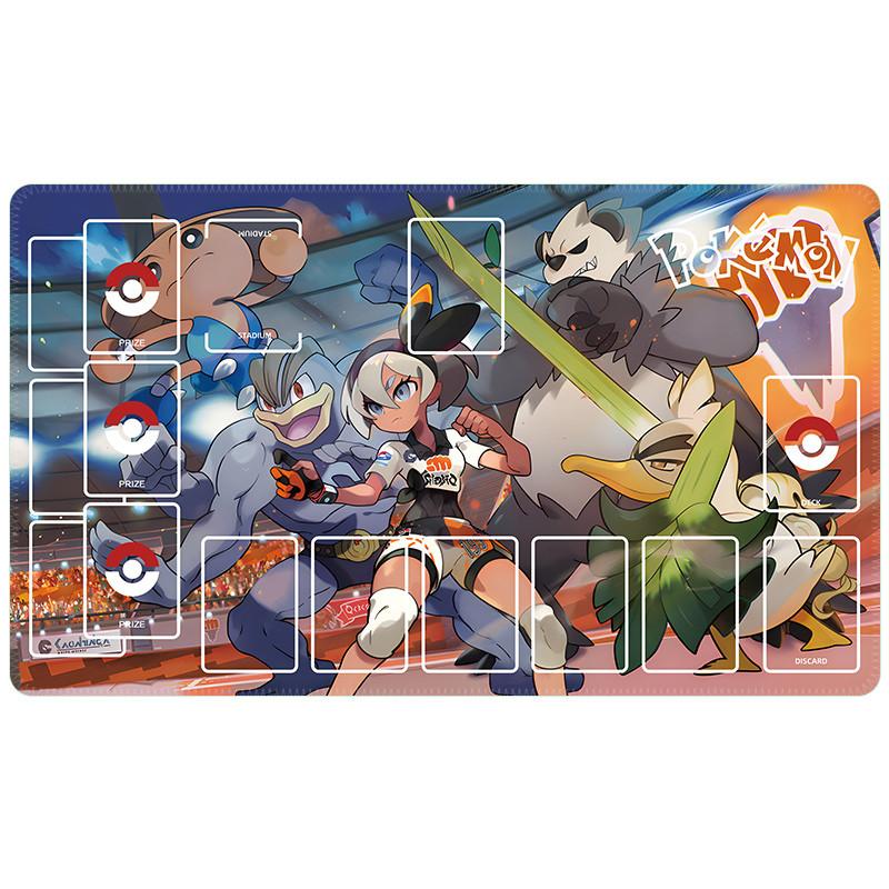 Anime Pokemon GAME PTCG Dedicated DIY Card Playmat Battle Against K Jirachi Lunala Solgaleo Collection Gift Toys