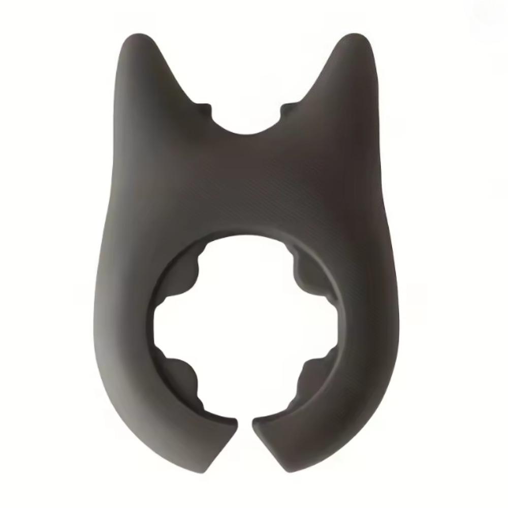 Portable Clips Kitchen Cartoon Silicone Plastic Pot Clip Spoon Rack Holder Tools Cooking Support Side Kitchen Anti-scalding