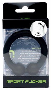 Cockring Bull Ring Noir - Sport Fucker - Cockrings