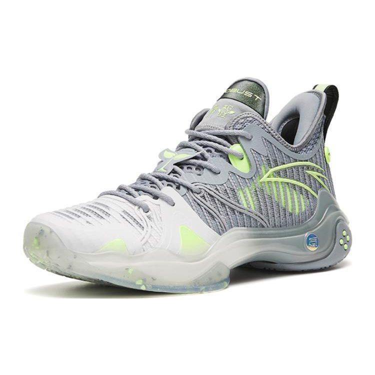 Anta Shock Wave 4 Pro Low Top Cushioning Slip Resistant Abrasion Resistant Basketball Shoes Men's 112241111-3