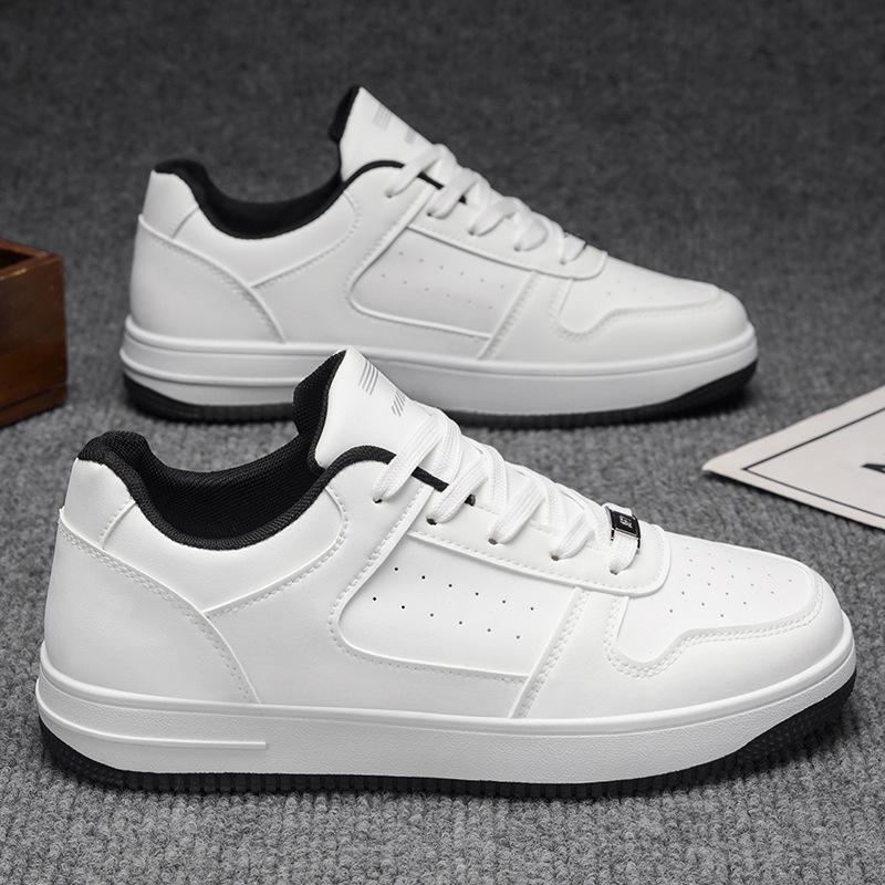 Men's Shoes Autumn New Breathable Boy Student Versatile Platform Sports Leisure Low-top Board Shoes for Men