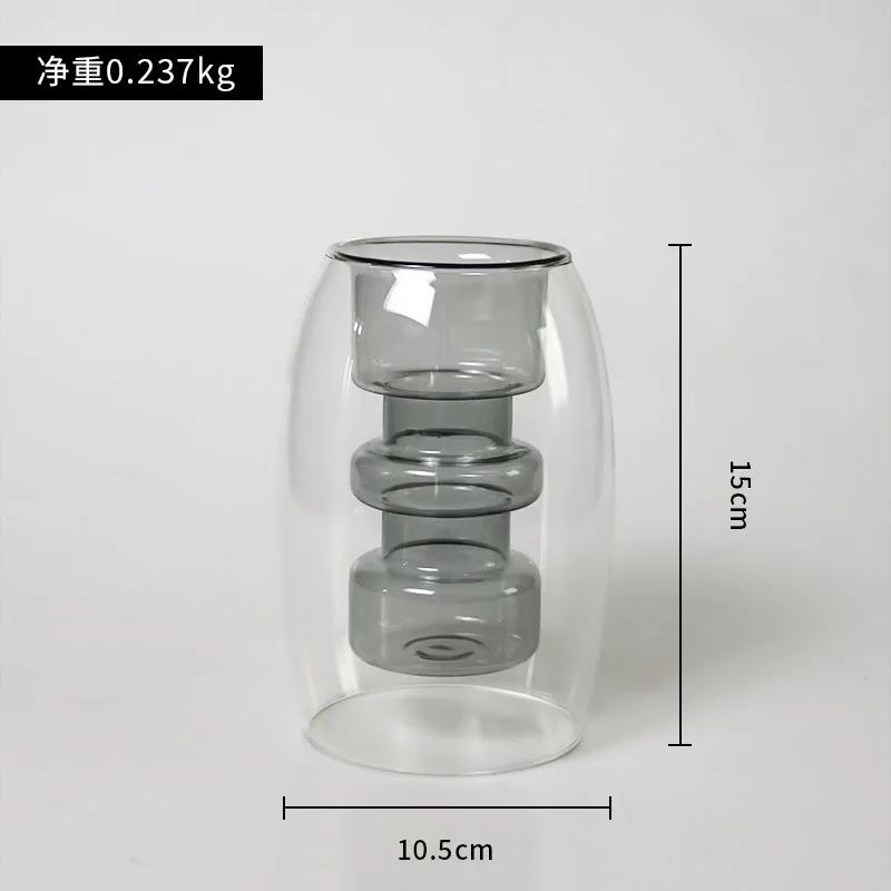 Nordic colour double glass diffuser Creative
